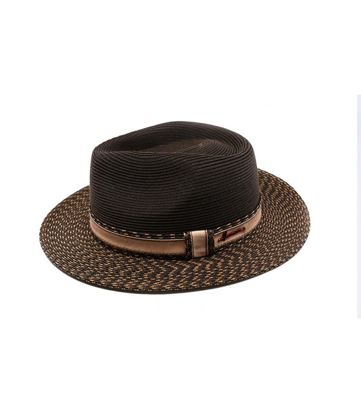 brown fedora water repellent